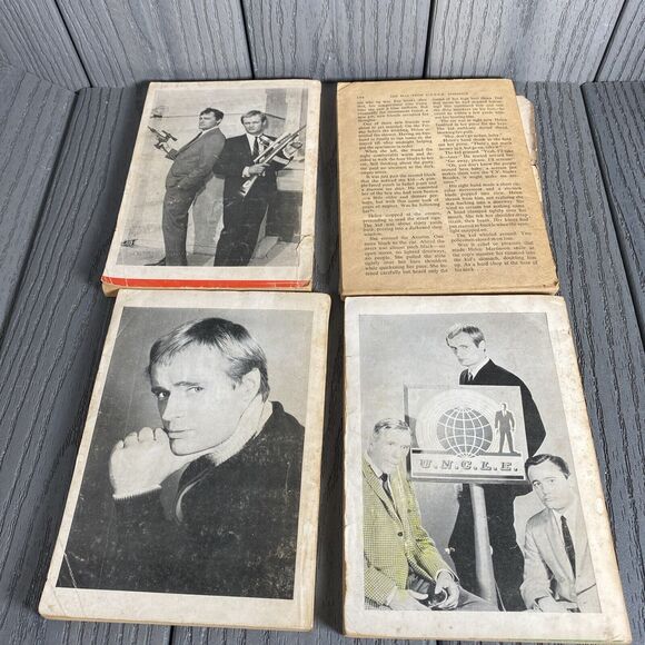 THE MAN FROM UNCLE/U.N.C.L.E. MAGAZINE Issue Vol 4.1, 2.5 + 1.4/ 1.6(Damaged) - Picture 9 of 13